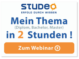Webinar: Thesis-ABC: Mein Thema in 2 h