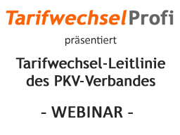 Webinar: Tarifwechsel-Leitlinie des PKV-Verbandes