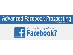 Webinar: Facebook Prospecting