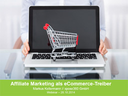 Webinar: Affiliate-Marketing als eCommerce-Treiber