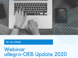 Webinar: allegro-OEB Update 2020