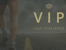 Webinar: VIP Lauf Challenge