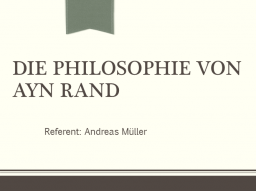 Webinar: Die Philosophie von Ayn Rand (Philosophie-Webinar)