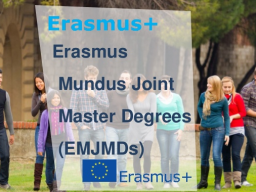 Webinar: Becas Erasmus Mundus