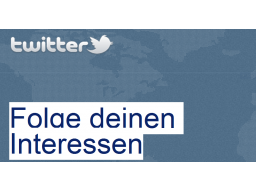 Webinar: Twittern für Einsteiger!