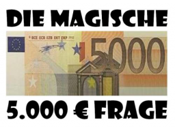Webinar: Die magische 5.000 Euro Frage