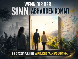 Wenn Dir die Sinnhaftigkeit abhanden gekommen ist...