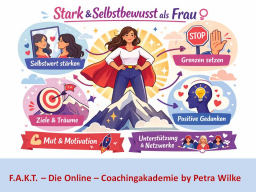 Selbstbewusst, attraktiv, souverän und kompetent - Ein Webinarvortrag von Frauen für Frauen