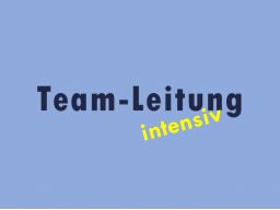 Webinar: Team-Management für Team-Leiter intensiv exklusiv für einen Teilnehmer