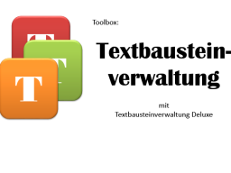 Webinar: Tooltime |►► Textbausteine mit Deluxe