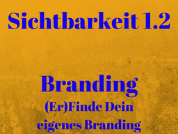 Webinar: Branding, (er)finde Deines!