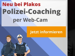 Webinar: Polizei Auswahlverfahren Coaching