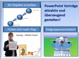 Webinar: Webinar-Reihe PowerPoint - Vorträge/Webinare attraktiv und überzeugend gestalten