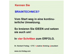 Webinar: Kennen Sie © braintechnics ?