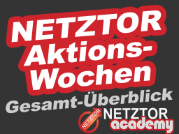 Webinar: NETZTOR Aktionswochen - Der Gesamtüberblick