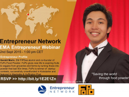 Webinar: From Researcher to Entrepreneur - Gerald, co-founder of FoPo