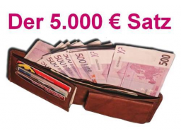 Webinar: Der magische 5.000 Euro Satz !