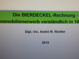 Webinar: Die BIERDECKEL-Rechnung - Immobilienerwerb verständlich in nur 10 Min.!