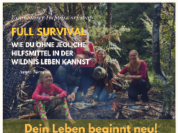 Webinar: Full Survival - Ohne Ausrüstung in der Wildnis leben