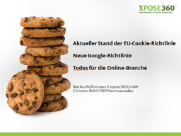 Webinar: EU-Cookie-Richtlinie und neue Google Richtlinie
