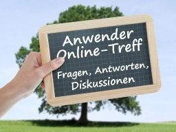 Webinar: Anwender-Online-Treff