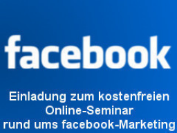 Webinar: facebook-Fanpage / So tickt die Marketing-Uhr im 21. Jahrhundert!