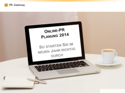 Webinar: Online-PR Planung