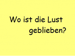 Webinar: Ehe ohne Sex - Wo ist die Lust geblieben? Warum schläft mein Partner nicht mehr mit mir?