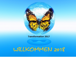 Webinar: Transformationen 2017 - Willkommen 2018