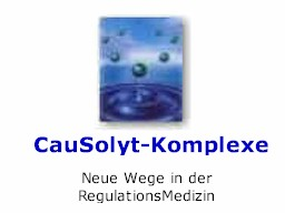 Webinar: CauSolyt-Komplexe (Individualmittel)