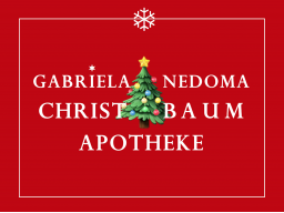Webinar: CHRISTBAUM-APOTHEKE BY GABRIELA NEDOMA