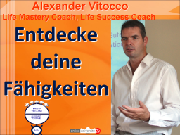 Webinar: Alexander Vitocco - Entdecke Deine Fähigkeiten
