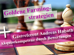 Webinar: Goldene Farmingsstrategien & Akquisekompetenz durch Immobilienbewertungen