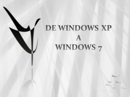Webinar: Diferencias entre los sistemas Window XP, Vista y 7