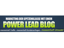 Webinar: Power-Lead-Techniken mit Enrico Schütze