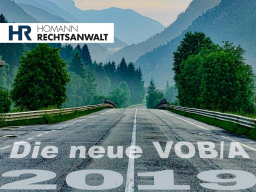 Webinar: Die neue VOB/A 2019