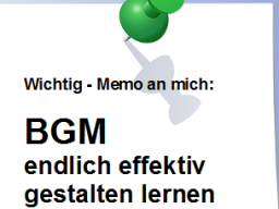 Webinar: BGM - endlich effektiv Infowebinar